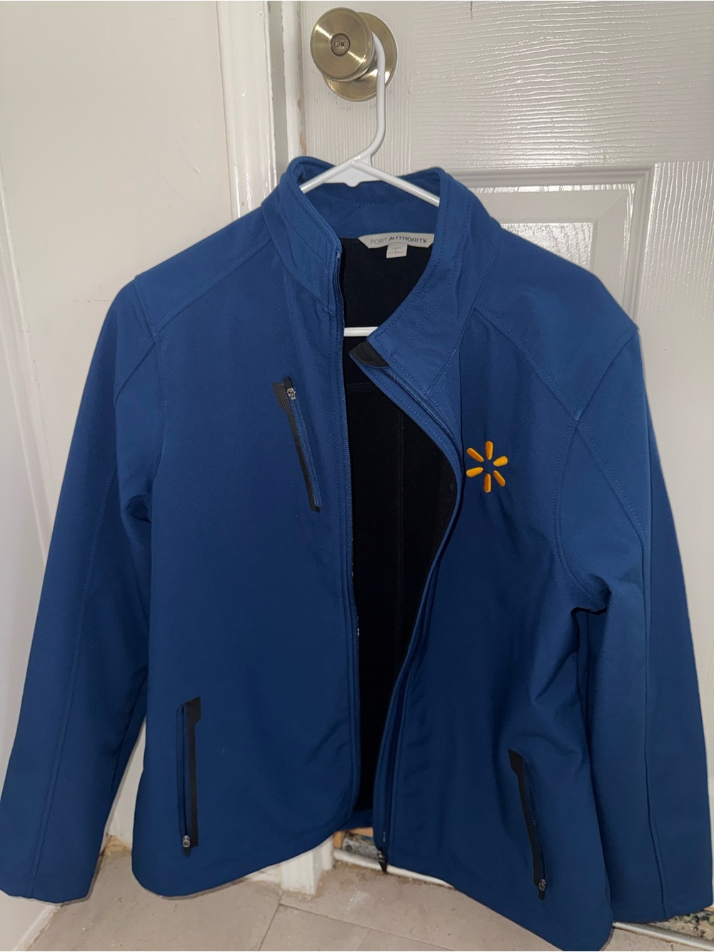 Port Authority Walmart Blue Soft Shell Jacket Women’s Large